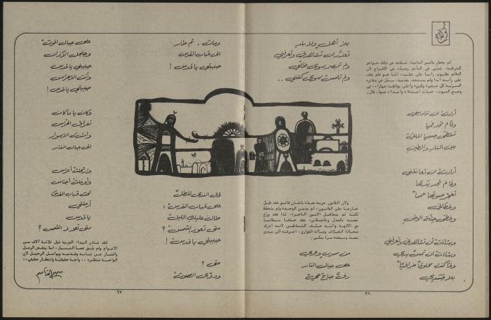 Issue 1 of al-Jadeed Magazine, January 1981