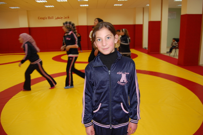A Glimpse of a Training Held by the Palestinian Circus School in Hebron 