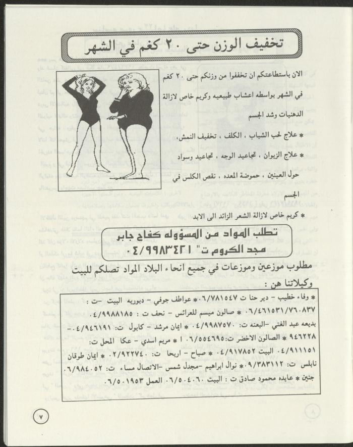 العدد الثالث من مجلة ألوان، تموز-آب 1994