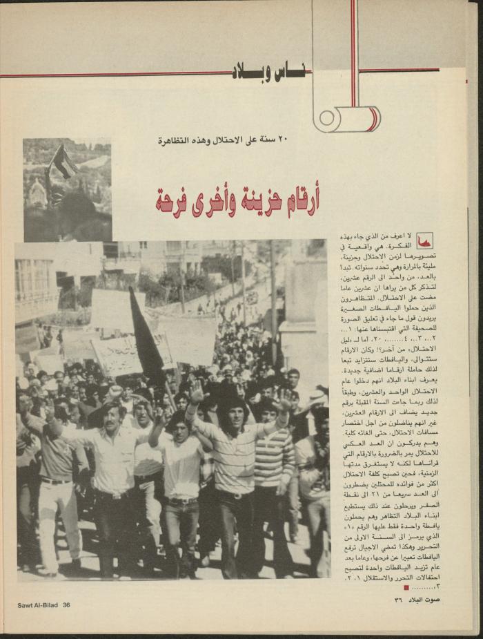 Issue 133 of Sawt al-Bilad Magazine, 7- 14 July 1987