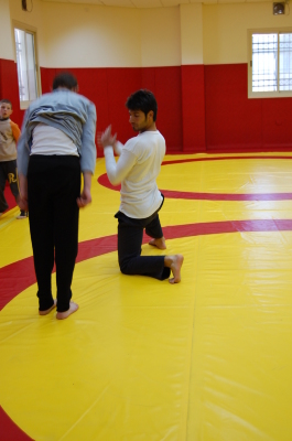 A Glimpse of a Training Held by the Palestinian Circus School in Hebron 