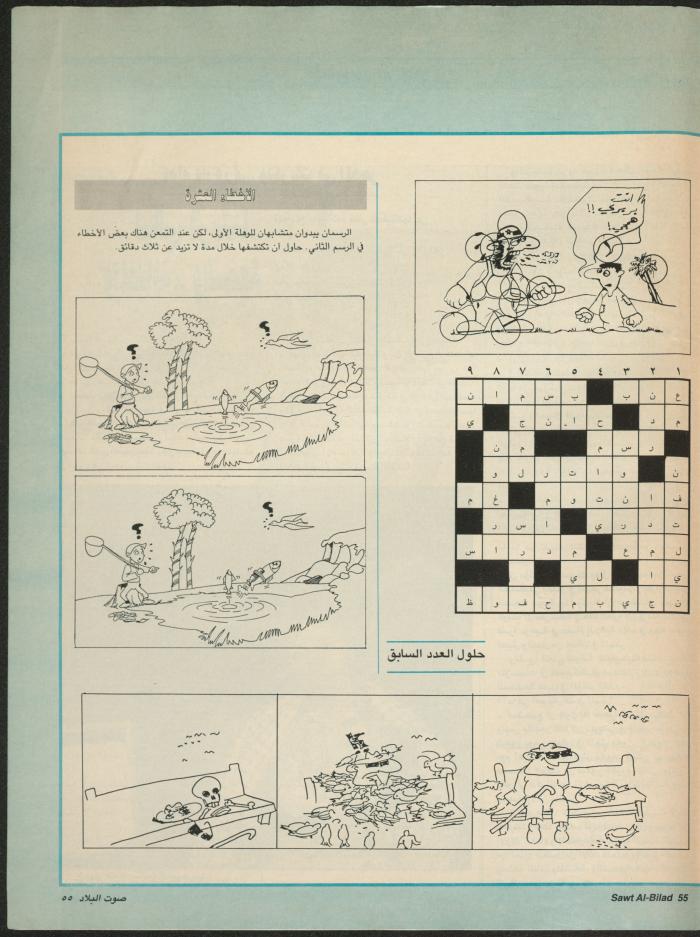 Issue 143 of Sawt al-Bilad Magazine, 1- 8 December 1987