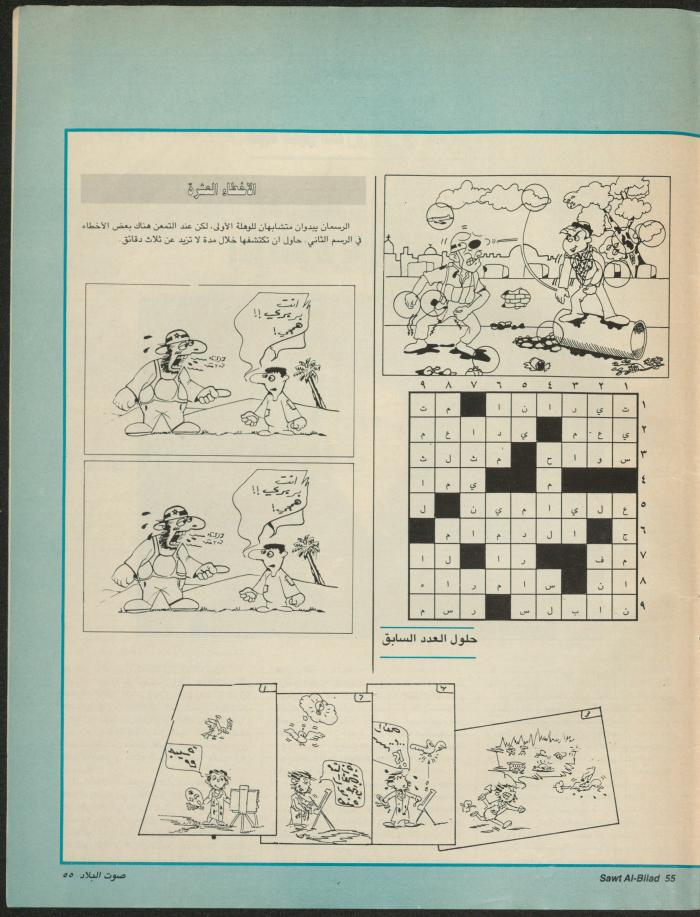 Issue 142 of Sawt al-Bilad Magazine, 17- 24 November 1987