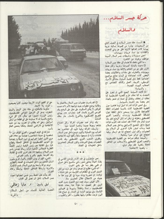 Al-Miqla' Magazine, March 1988