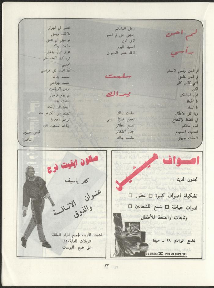 Al-Miqla' Magazine, March 1988