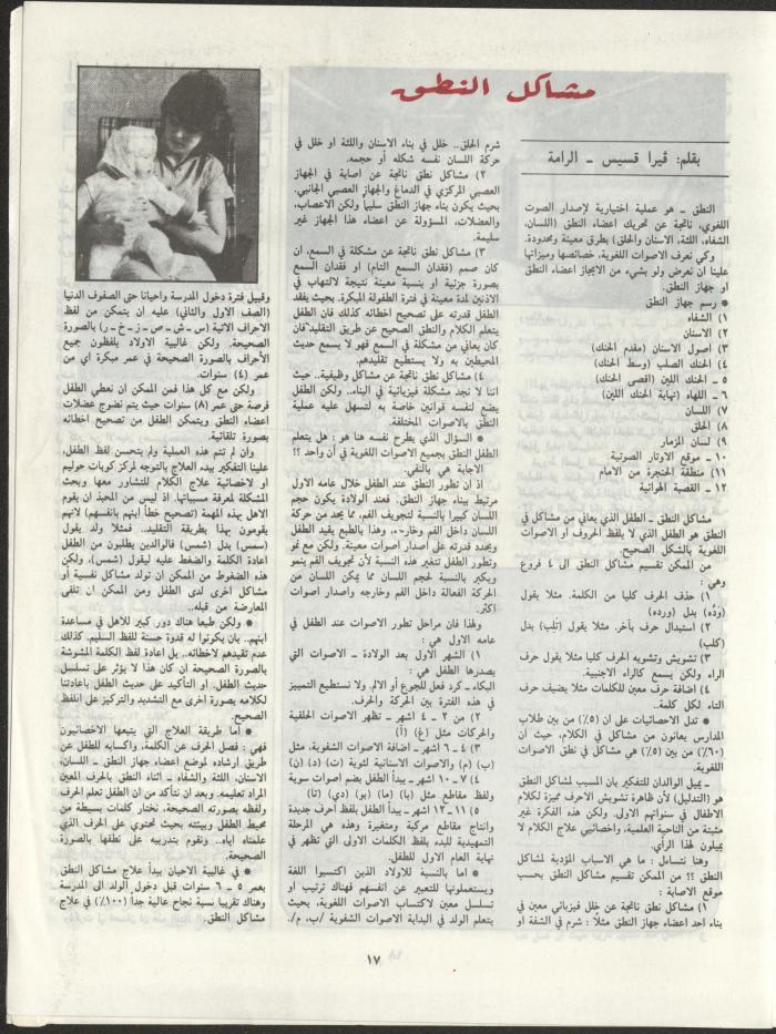 Al-Miqla' Magazine, March 1988