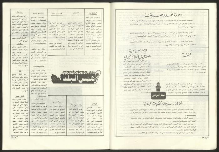 Ash-Shiraa Magazine, Issue No. 62, 15 August 1983	
