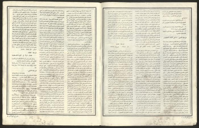 Shira' al-Mar'a Magazine Issued by the Union of Palestinian Women's Committees, 1980-90