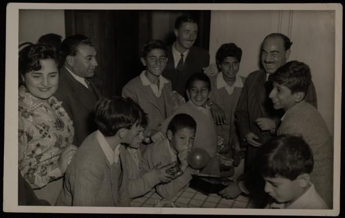 Yahya Hammoudeh at the Orphanage, Jerusalem, 1952