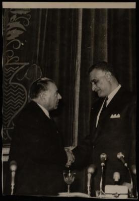يحيى حمودة مع جمال عبد الناصر، 1960- 1969