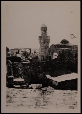 Al-Mawlawiyya Mosque, Jerusalem, 1925