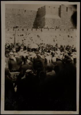 A Palestinian Demonstration, Jerusalem, 1920- 1929