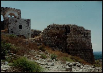 A Part of Majdal Yaba (as-Sadeq) Fortress, 1987