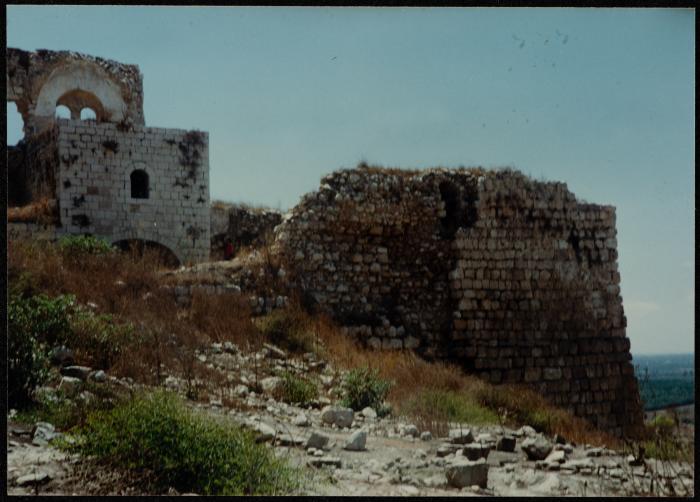 A Part of Majdal Yaba (as-Sadeq) Fortress, 1987