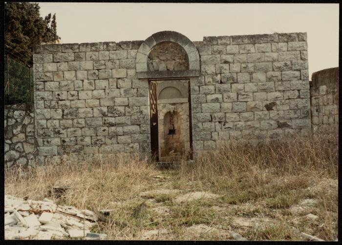 An-Nabi Sa'in Shrine, Nazareth, 1986 
