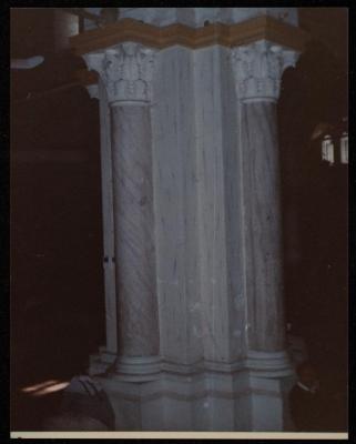 A Column at al-Omari Mosque, Gaza, 1984