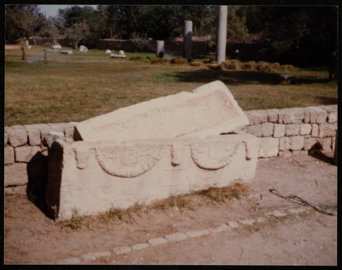 قبر روماني، عسقلان، 1984