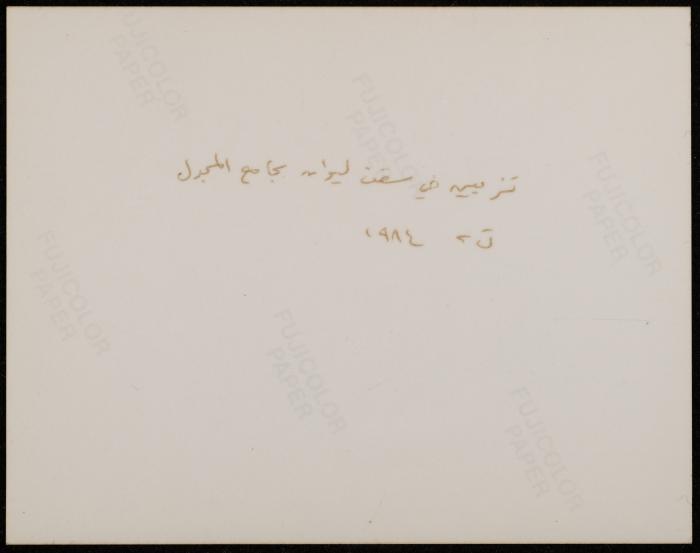 سقف مسجد، المجدل عسقلان، 1984