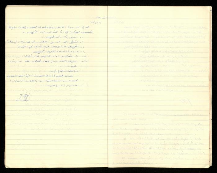 Minutes of the Meetings of al-Murabitat Charitable Society, Qalqilya, 1965-1970