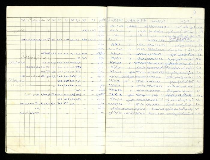 سجل أسماء الهيئة العامة في جمعية المرابطات الخيرية، قلقيلية، 1992-2004

