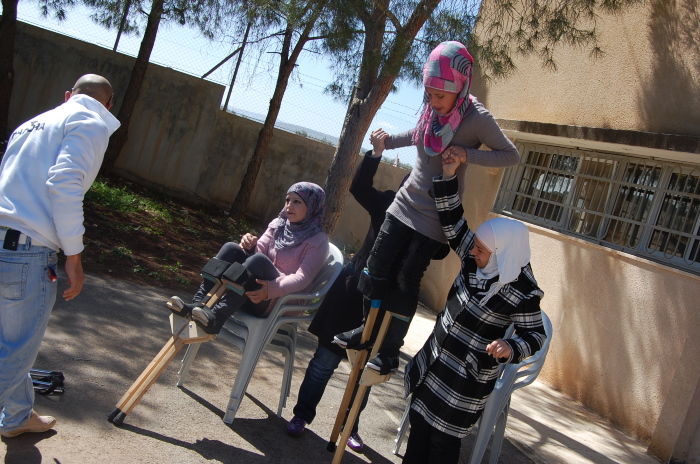 A Photograph of the PCS's Rehearsal in Jenin, 2011
