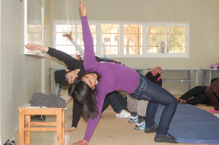 A Photograph of the PCS's Rehearsal in Jenin, 2011