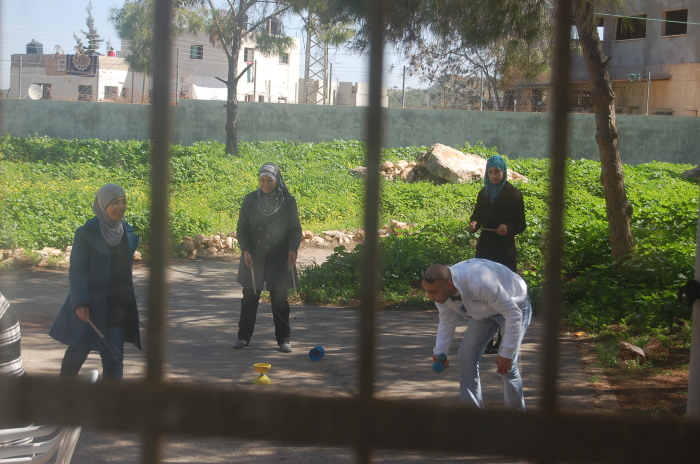 A Photograph of the PCS's Rehearsal in Jenin, 2011