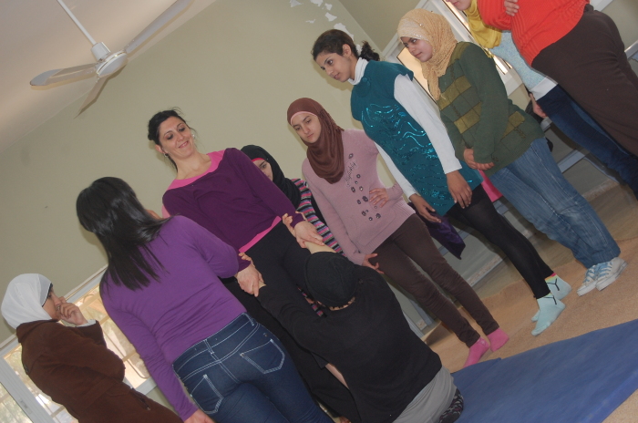 A Photograph of the PCS's Rehearsal in Jenin, 2011
