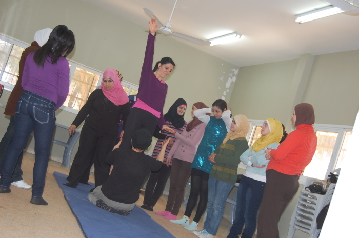 A Photograph of the PCS's Rehearsal in Jenin, 2011