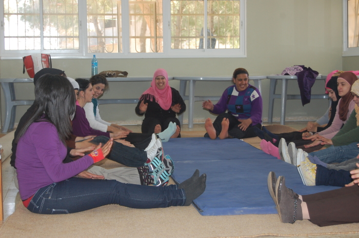 A Photograph of the PCS's Rehearsal in Jenin, 2011