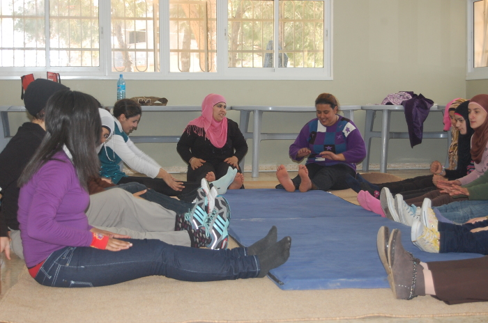 A Photograph of the PCS's Rehearsal in Jenin, 2011