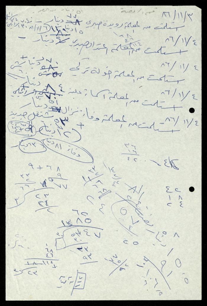 The Kindergarten Department File, al-Murabitat Charitable Society, Qalqilya, 1972-1986