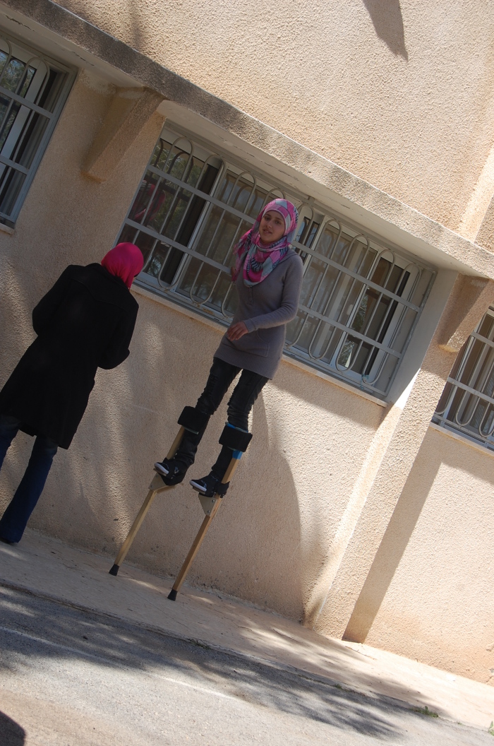 A Photograph of the PCS's Rehearsal in Jenin, 2011
