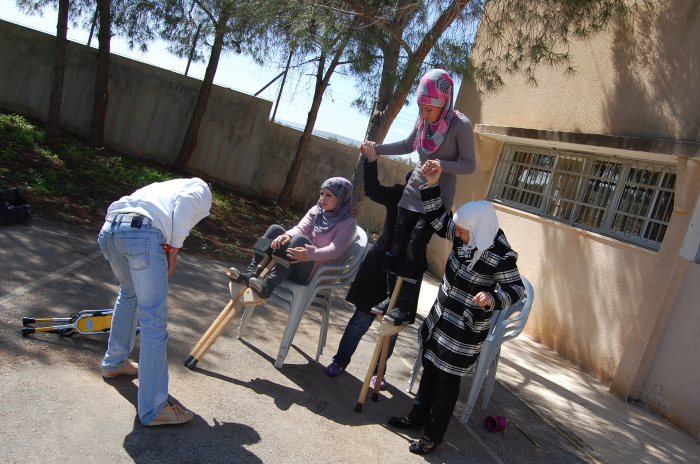 A Photograph of the PCS's Rehearsal in Jenin, 2011