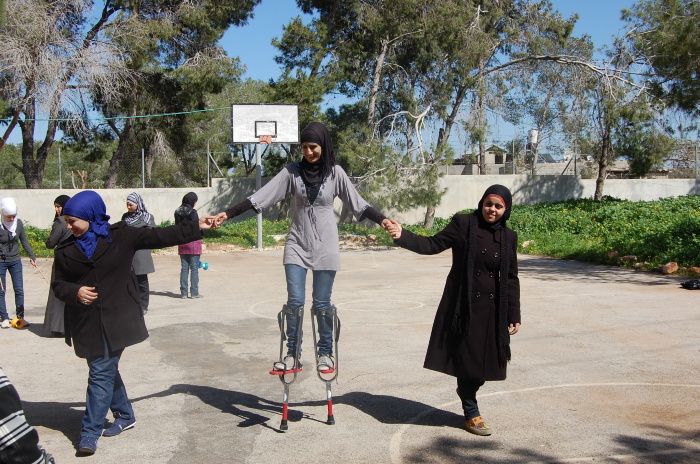 A Photograph of the PCS's Rehearsal in Jenin, 2011