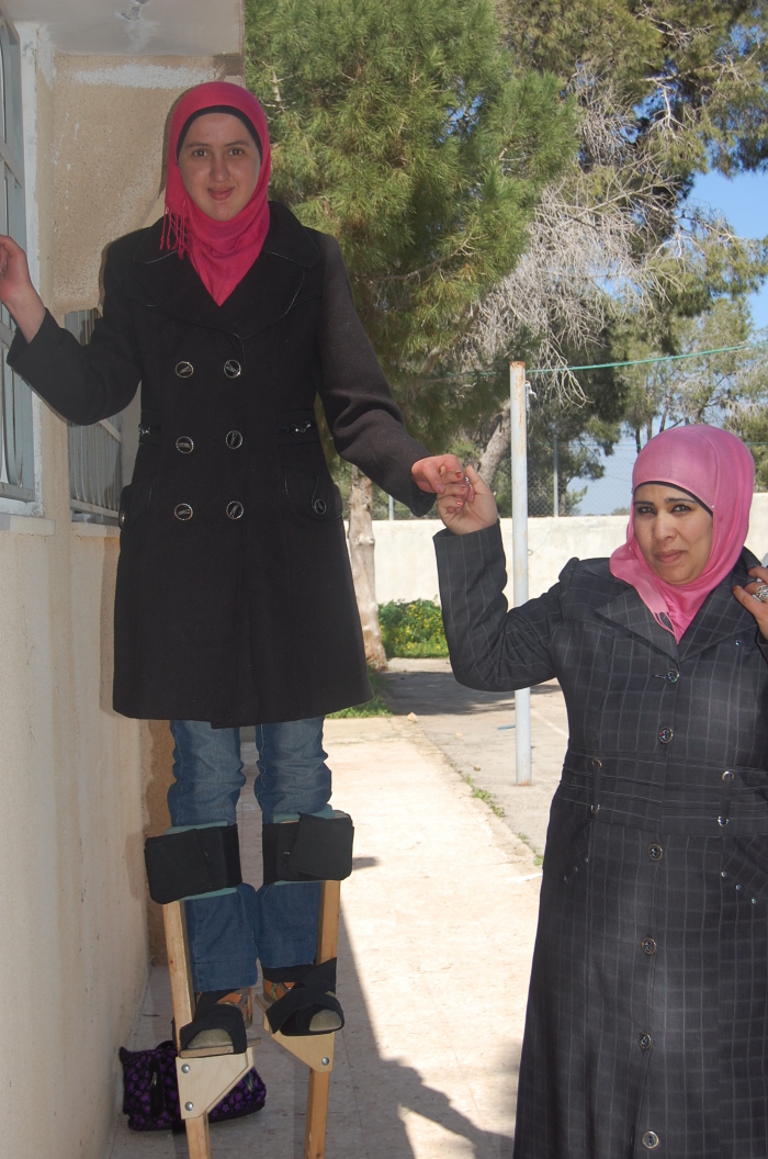A Photograph of the PCS's Rehearsal in Jenin, 2011