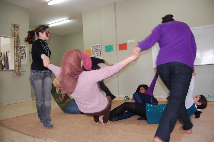 A Photograph of the PCS's Rehearsal in Jenin, 2011