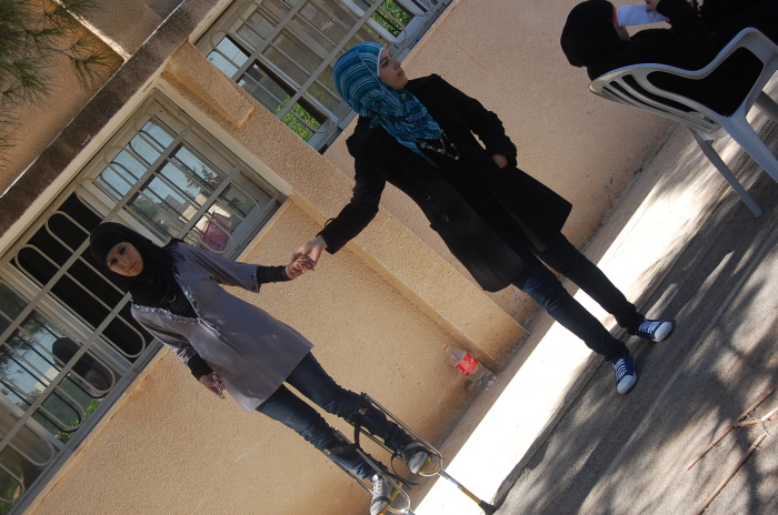 A Photograph of the PCS's Rehearsal in Jenin, 2011