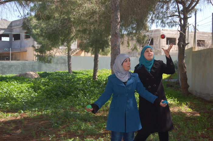 A Photograph of the PCS's Rehearsal in Jenin, 2011