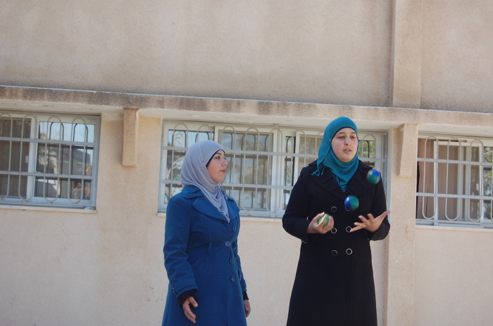 A Photograph of the PCS's Rehearsal in Jenin, 2011