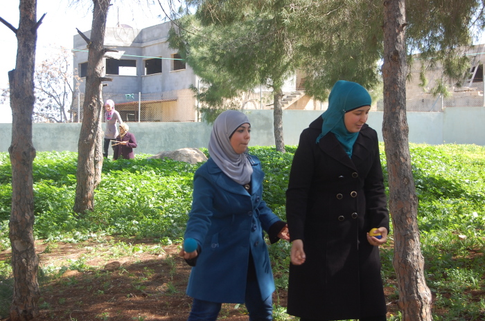 A Photograph of the PCS's Rehearsal in Jenin, 2011