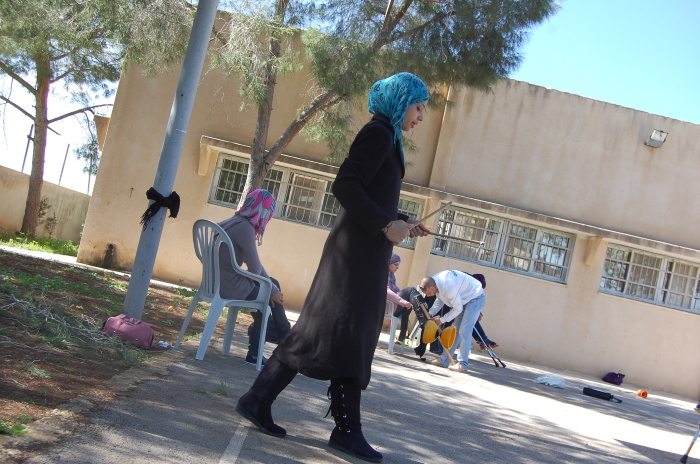A Photograph of the PCS's Rehearsal in Jenin, 2011