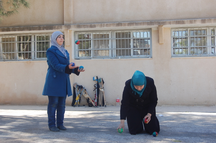 A Photograph of the PCS's Rehearsal in Jenin, 2011