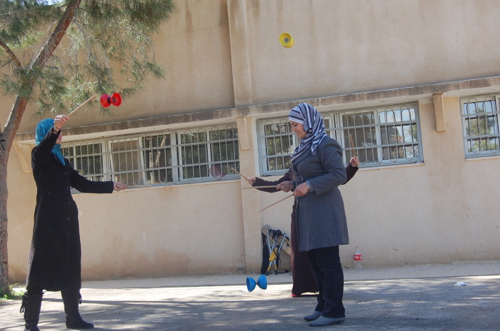 A Photograph of the PCS's Rehearsal in Jenin, 2011