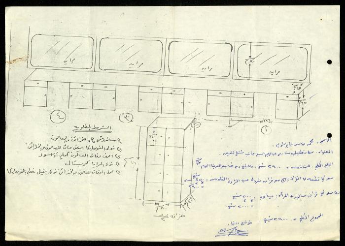 The File of Contents of Furniture in the Departments of al-Murabitat Charitable Society, 1994