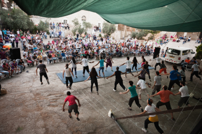 A Glimpse of the Mobile Circus During the Summer of 2011