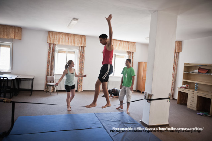 A Glimpse of the Mobile Circus During the Summer of 2011