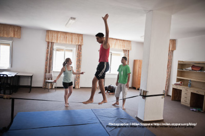 A Glimpse of the Mobile Circus During the Summer of 2011