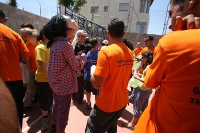 A Glimpse of a Performance by the Palestinian Circus School in Jalazone Refugee Camp