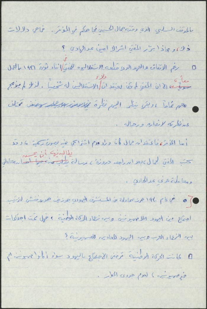 An Interview with Akram Zeiter by Sameeh Hammoudeh, Amman, the 1980s